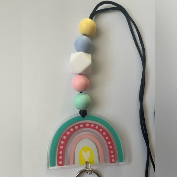 Rainbow Badge Lanyard - Picture 2 of 6